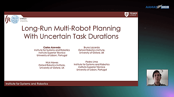 Long-Run Multi-Robot Planning with Uncertain Task Durations